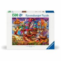 Ravensburger legpuzzel de vlucht - 1500st. - thumbnail