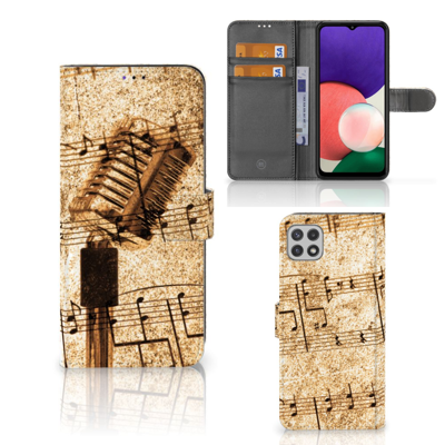 Samsung Galaxy A22 5G | Telefoonhoesje met foto | Bladmuziek Samsung Galaxy A22 5G | Telefoonhoesje met foto | Bladmuziek