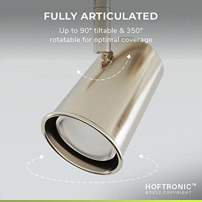 Riga LED plafondlamp - 2 spots - GU10 - Draaibaar en Kantelbaar - 8 Watt 690 Lumen - 4000K neutraal wit - Dimbaar - Plafondspot - Voor binnen - RVS Riga LED plafondlamp - 2 spots - GU10 - Draaibaar en Kantelbaar - 8 Watt 690 Lumen - 4000K neutraal wit - Dimbaar - Plafondspot - Voor binnen - RVS