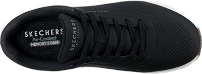 Skechers Uno Stand On Air 52458/BLK Zwart-45 maat 45
