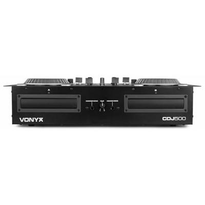 Vonyx CDJ500 Dubbele speler met versterker CD/MP3/USB/BT Vonyx CDJ500 Dubbele speler met versterker CD/MP3/USB/BT