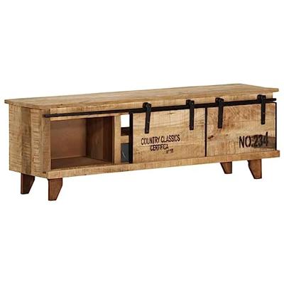 Tv-meubel 120x30x40 cm massief mangohout