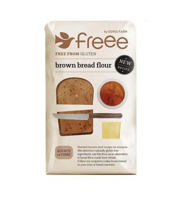 Doves Farm Broodmix bruin glutenvrij 1 Kilogram