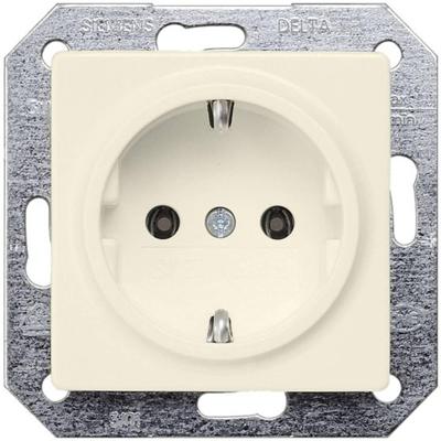 Siemens 5UB1551 Wandcontactdoos Delta Crème-wit Schakelmateriaal 1 stuk(s) Siemens 5UB1551 Wandcontactdoos Delta Crème-wit Schakelmateriaal 1 stuk(s)