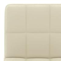 Barkrukken 2 st fluweel crmekleurig - thumbnail