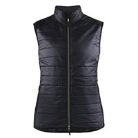 Blåkläder Dames bodywarmer gevoerd 38642030 | Zwart/High-Vis Geel | Maat XXL - 7330509818565 - thumbnail