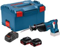 Bosch Professional GSA 18V-Li Accu Reciprozaag 18V 5.0Ah Li-ion in L-Boxx - 060164J00B - thumbnail