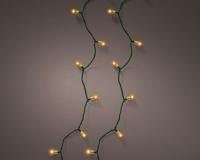 Led vintage lights 50 lamps batterijen groen / klassiek warm - thumbnail