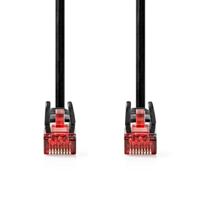 Nedis CAT6 Netwerkkabel | RJ45 Male | RJ45 Male | U/UTP | 5.00 m | Rond | PVC | Zwart | Label - CCGL85200BK50 - thumbnail
