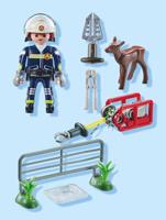 Playmobil 71467 Action Heroes Dierenbescherming Brandweer - thumbnail