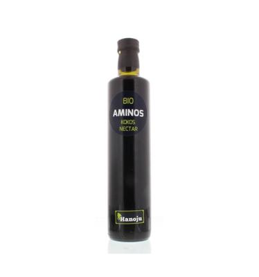 Hanoju Aminos kokosnoot nectar bio 500 Milliliter Hanoju Aminos kokosnoot nectar bio 500 Milliliter