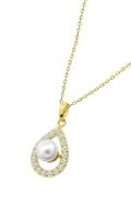 Dames ketting Lotus HIN00094/43 Gouden - thumbnail