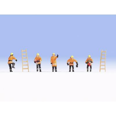 NOCH 36022 N Oranje beschermende kleding figuren Geverfd, Staand