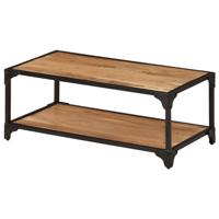 Salontafel 90x45x35 cm massief acaciahout - thumbnail