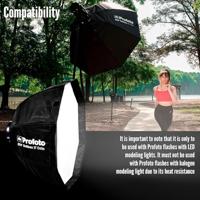 Profoto 201501 Softbox 3&apos; Octa zilver - thumbnail