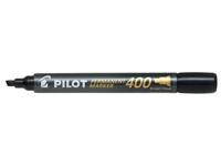 Permanent marker PILOT 400 schuin breed zwart - thumbnail