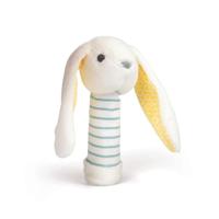 Bigjigs konijn pluche rammelaar - thumbnail