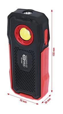 KS Tools 150.4500 Werkplaats-staaflamp werkt op een accu 10 W 500 lm KS Tools 150.4500 Werkplaats-staaflamp werkt op een accu 10 W 500 lm