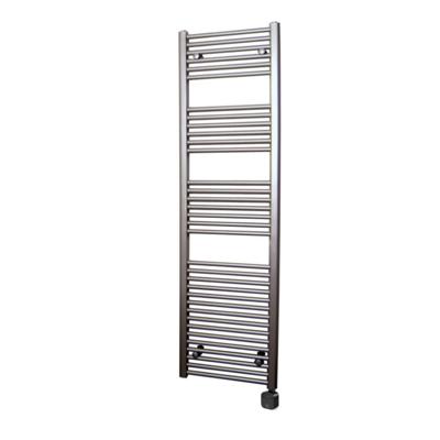 Electrische Wifi Radiator Sanicare HPW Carini 172x45 cm Inox-look Met Thermostaat Zwart Rechtsonder Electrische Wifi Radiator Sanicare HPW Carini 172x45 cm Inox-look Met Thermostaat Zwart Rechtsonder