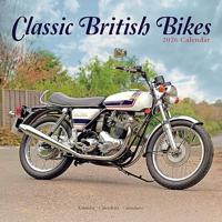Classic British Bikes Calendar 2026 Square Motorbike Wall Calendar - 16 Month - thumbnail