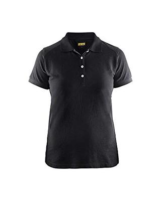 Blåkläder Dames poloshirt piqué 33901050 | Zwart | Maat 3XL - 7330509479483