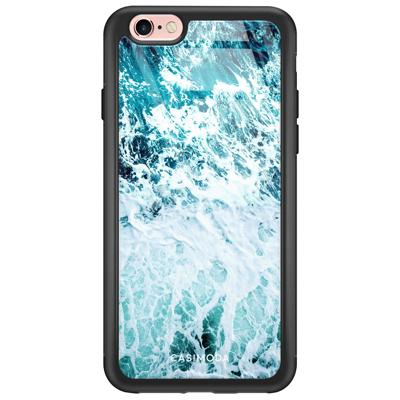 iPhone 6/6s glazen hardcase - Oceaan iPhone 6/6s glazen hardcase - Oceaan