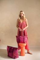 Pip Studio Tilda Tote Bag Large Streep Roze - thumbnail