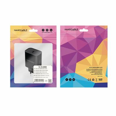 Oplader NANOCABLE 10.10.2006 Zwart