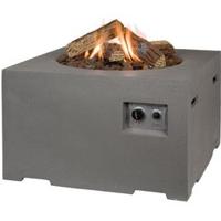 Cocoon vuurtafel vierkant taupe - thumbnail