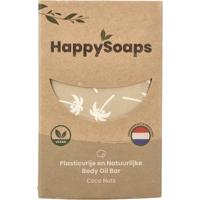 HappySoaps Body Oil Bar Coco Nuts - thumbnail