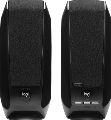 Logitech S-150 2.0 PC-luidsprekers Kabelgebonden 1.2 W Zwart