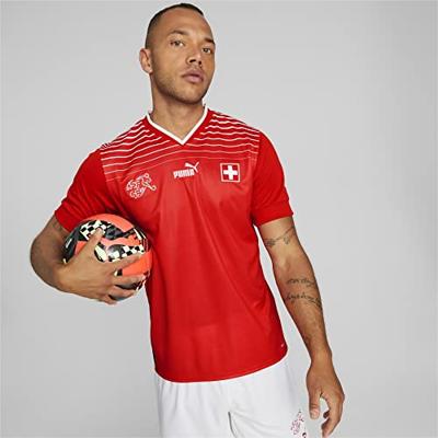 Zwitserland Thuis Shirt Senior 2022/2023 - Maat XL - Kleur: Rood | Soccerfanshop Zwitserland Thuis Shirt Senior 2022/2023 - Maat XL - Kleur: Rood | Soccerfanshop