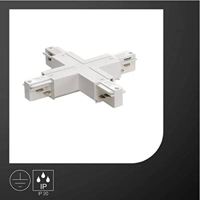 SLV X-Connector 3-Fase wit - 1001522