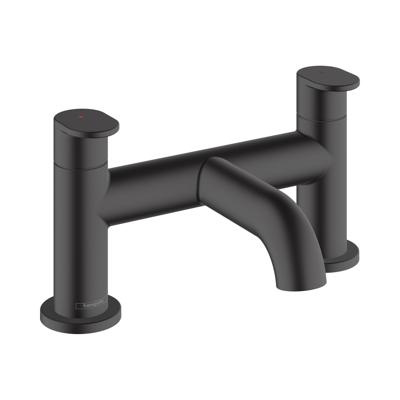 Badrandmengkraan HansGrohe Vernis Blend 2-gats Mat Zwart Badrandmengkraan HansGrohe Vernis Blend 2-gats Mat Zwart