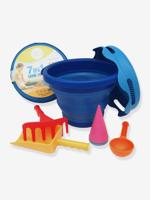 Set van 7 strandspellen COMPACTOYS blauw - thumbnail