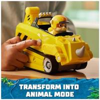 Paw Patrol Jungle Pups Deluxe Vehicle Rubble - thumbnail