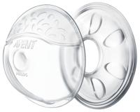 Set van 4 Philips AVENT Comfort borstvoedingskussens + cupvullingen transparant - thumbnail