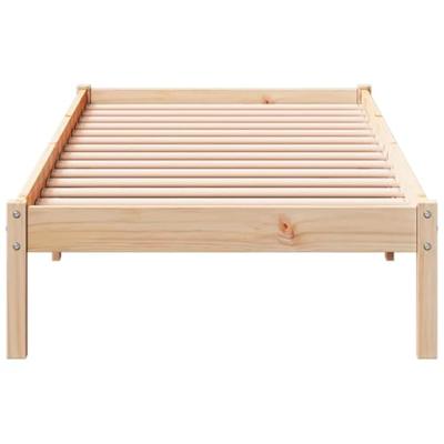 Bedframe extra lang zonder matras massief grenenhout 100x220 cm Bedframe extra lang zonder matras massief grenenhout 100x220 cm