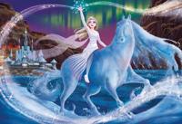 Clementoni legpuzzel super color glowing lights - frozen ii, 104st. - thumbnail