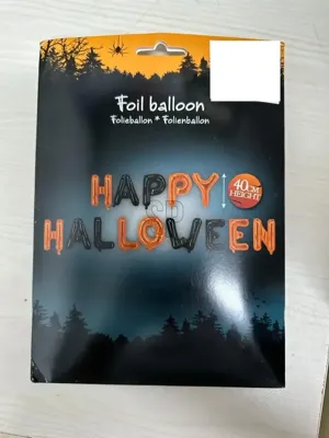 Folieballon Slinger Happy Halloween - Buitengewoon de boet