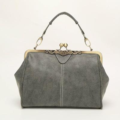 Vrouwen handtassen messenger bags Retro Schoudertas (lichtgrijs)