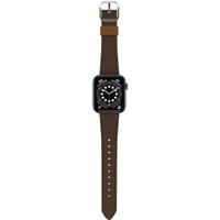OtterBox Symmetry Cactus Leather horlogeband voor Apple Watch 46mm/45mm/44mm, vervangende duurzame, zachte band voor Apple Watch, Bruin - thumbnail