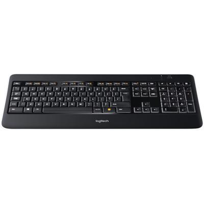 Logitech K800 toetsenbord RF Draadloos QWERTY US International Zwart