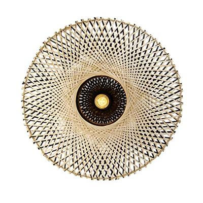 QAZQA Oosterse plafondlamp bamboe 50 cm - Rina