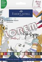 Faber Castell Sketchmarker Goldfaber etui op alcoholbasis - thumbnail