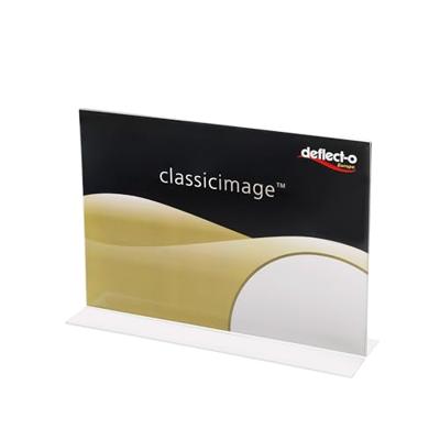 Deflecto folderhouder T-voet landscape, ft A4
