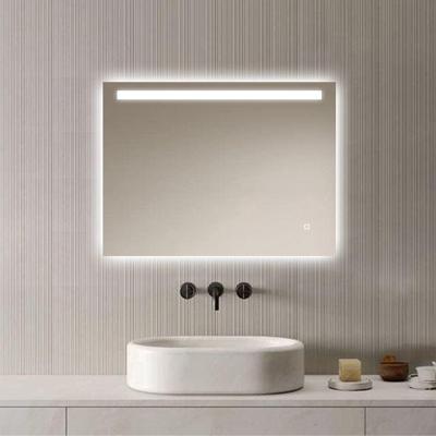 Loxa - Rechthoekige Badkamerspiegel Ambi Led 80x60cm - Dimbaar - 3 Led standen - Condensvrij vlak - Duurzame kwalieit - Eenvoudige installatie