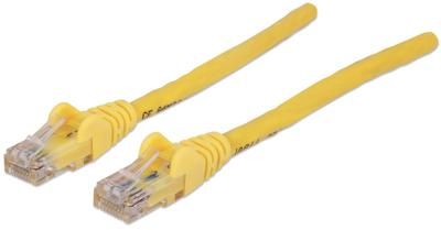 Intellinet 730440 RJ45 Netwerkkabel, patchkabel CAT 6 U/UTP 20.00 m Geel 1 stuk(s)