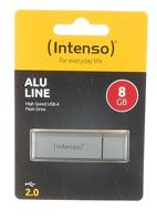 Intenso Alu Line USB-stick 64 GB Zilver 3521492 USB-A 2.0 - thumbnail
