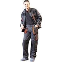 Veiligheidsbroeken JUBA Top Range Zwart Grijs Oranje - Maat: L - thumbnail